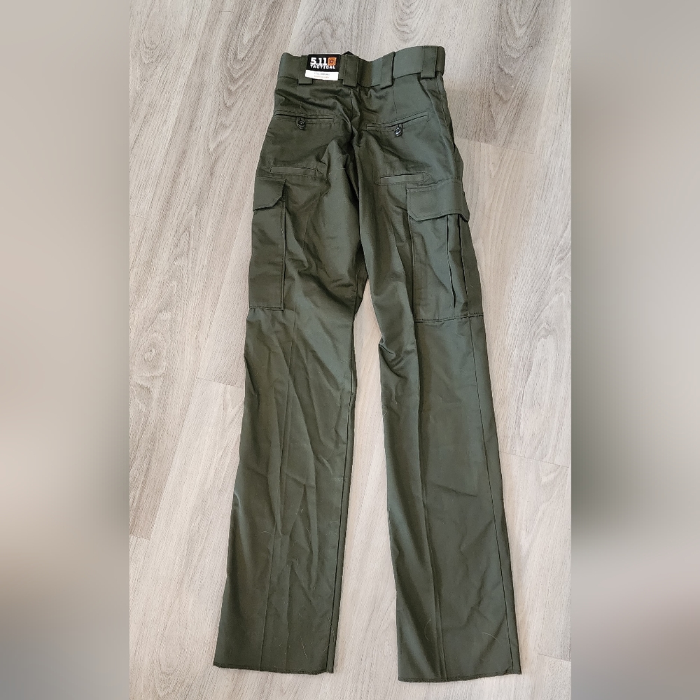 NWT 5.11 tactical womans pants. OD green. Never worn. Size 2.